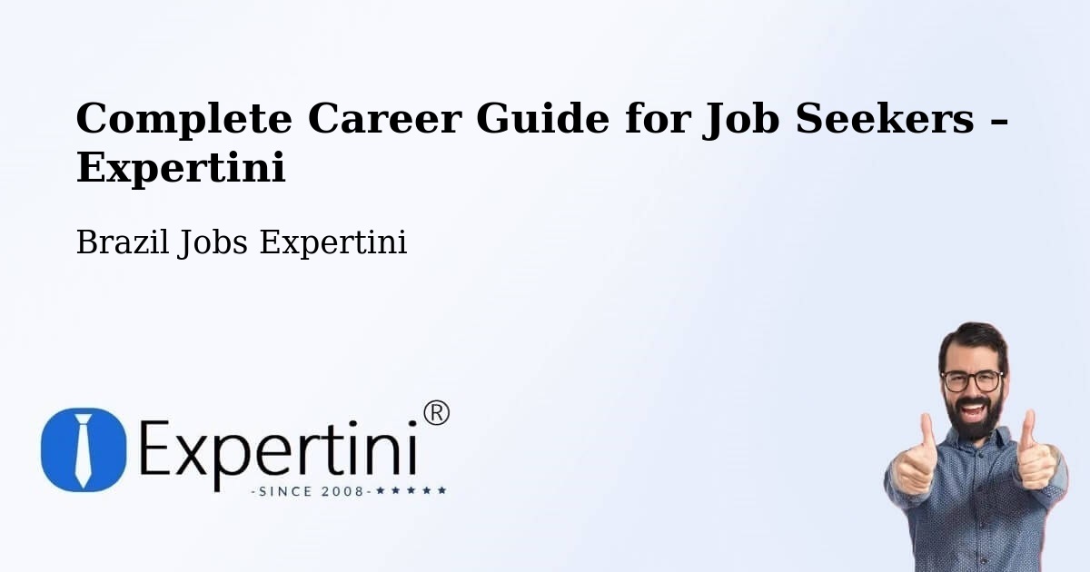 Career Guide for Job Seekers – Macapá - Macapá, Brazil Jobs Expertini
